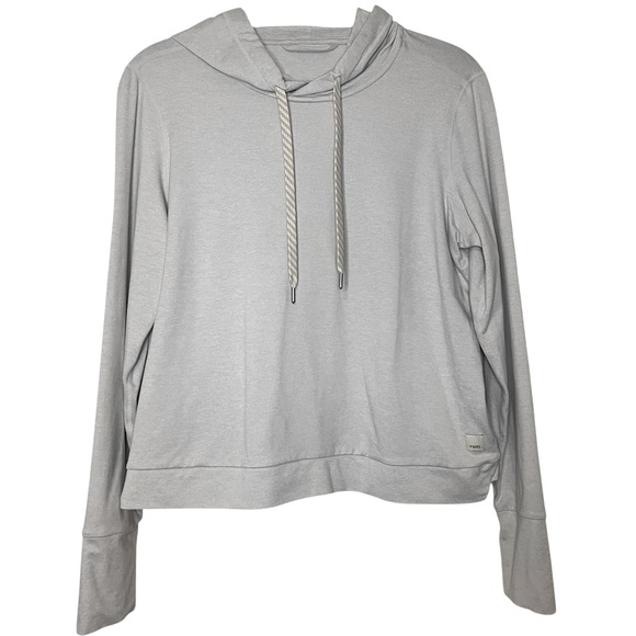 Vuori Other - Vuori Women Halo Essential DreamKnit Hoodie Pale Gray Heather Sweatshirt S
